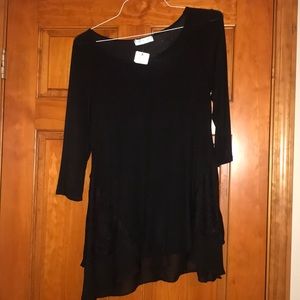 Black apricot lane boutique shirt
